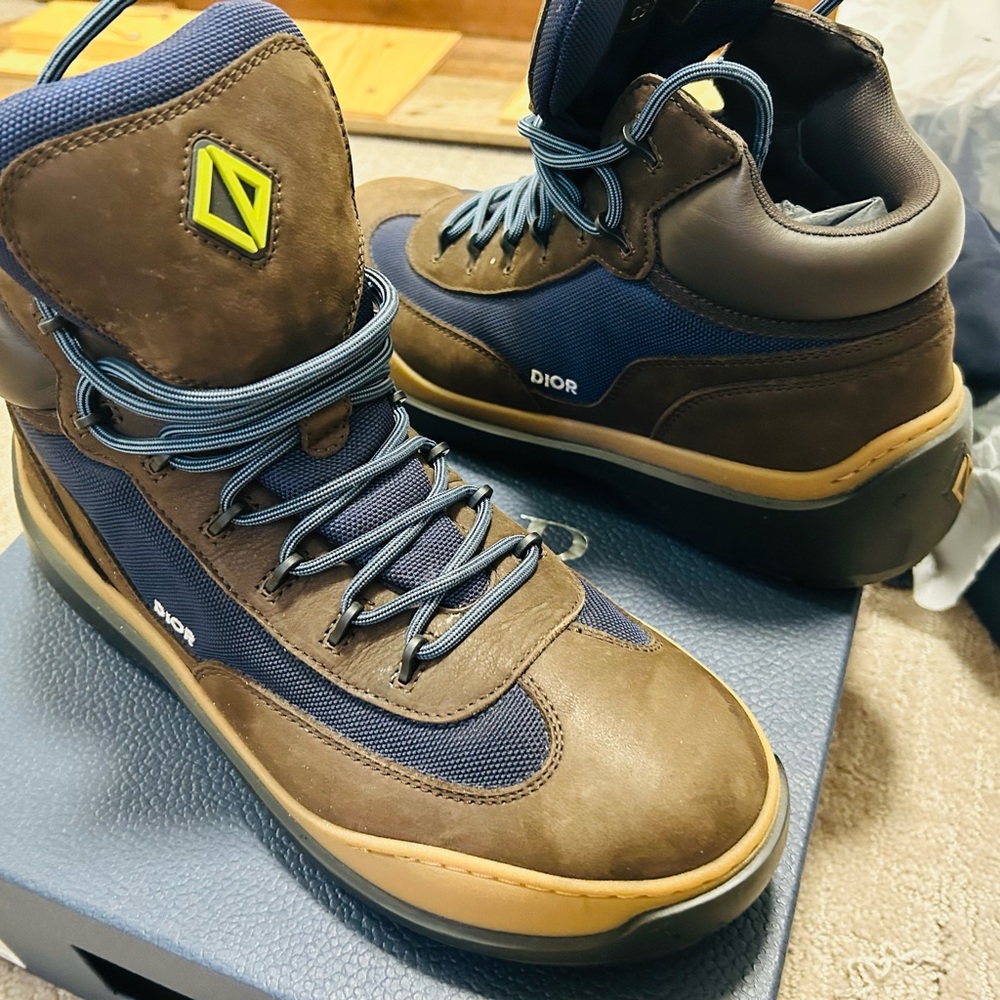 Dior Leather Hiking Boots - Picture 5 of 9